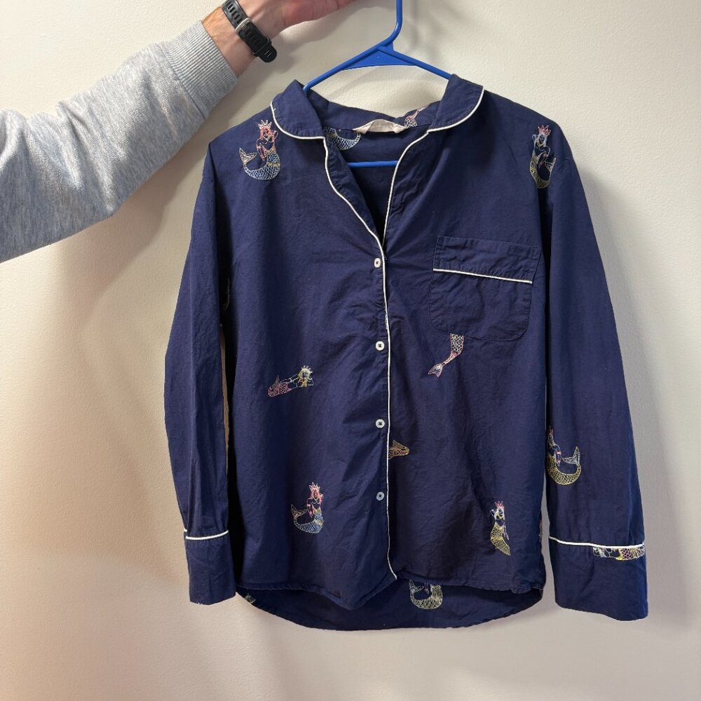 Printfresh Daughters of Triton Embroidered Pajama Set